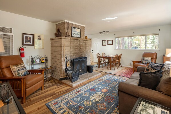 Douglas Living Area and Fireplace - Douglas Living Area and Fireplace