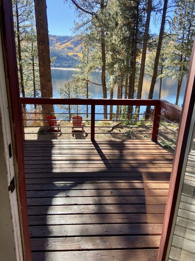 LAKEFRONT CABIN 1Bdrm/Deertrail2shore/Rowboat/SUP/FishinPole/Pet/30mins 2Durango
