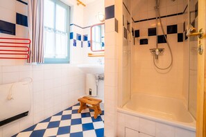 Shower, hair dryer - Apartment OG (ID 313), Germany (Sankt Peter-Ording)
