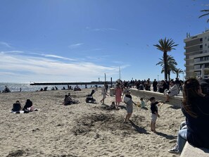 Accommodatie ligt op het strand