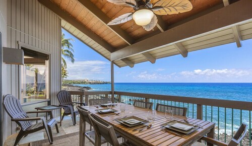Aloha Condos, Kanaloa at Kona, Condo 1803, Oceanfront, AC