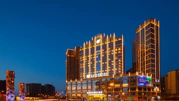 Front of property – evening/night