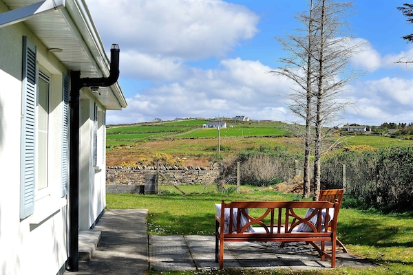 View at the rear of the cottage