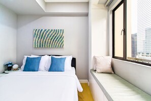 Appartement, 1 slaapkamer | 1 slaapkamer, een minibar, individueel gedecoreerd