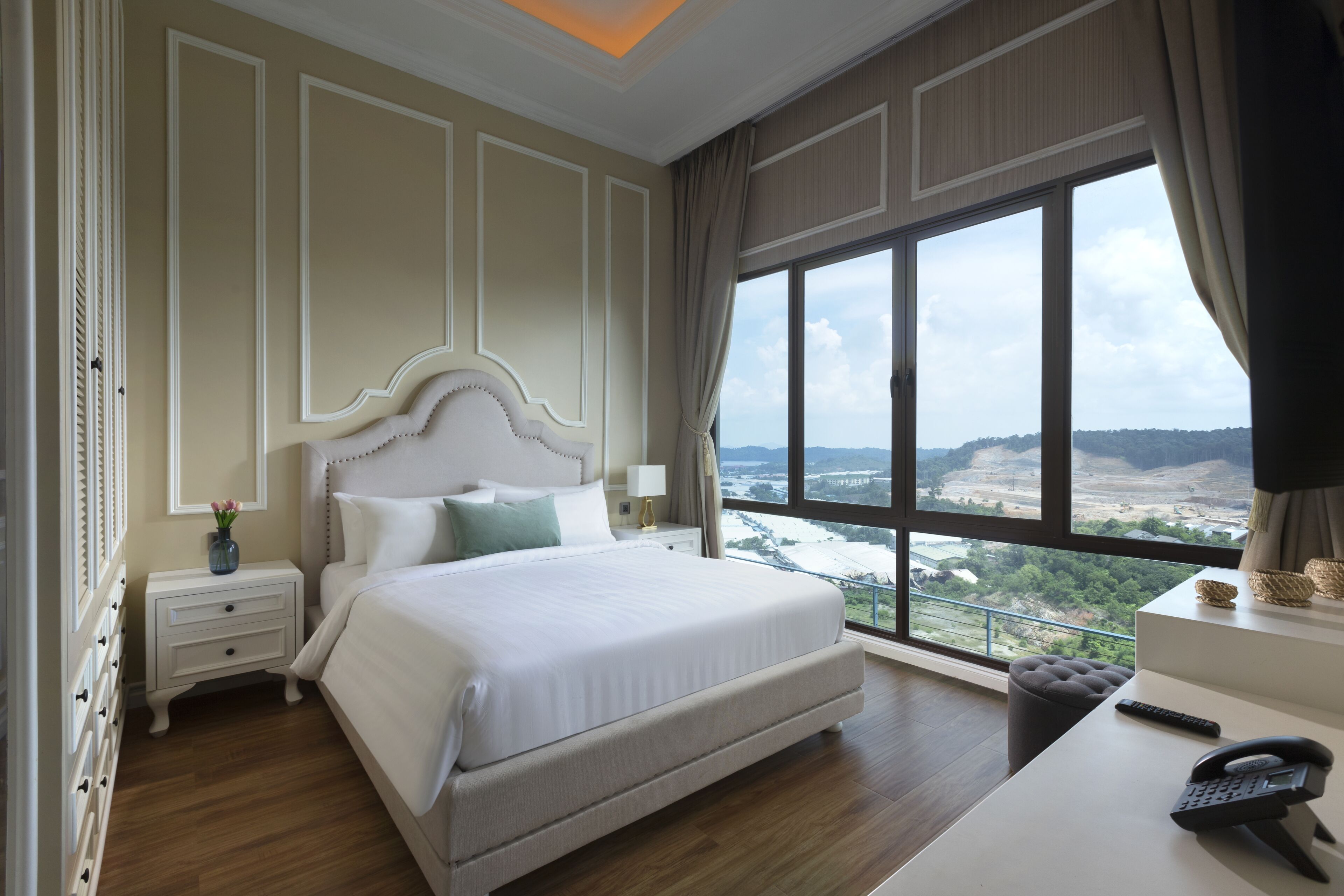 頂層客房 | 高級寢具、房內夾萬、遮光窗簾/窗簾、免費 Wi-Fi