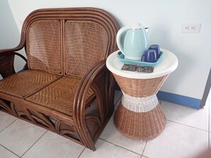 ファミリー ダブルルーム ダブルベッド 1 台 バルコニー | 1 室のベッドルーム、デスク、防音設備、可動式ベッド