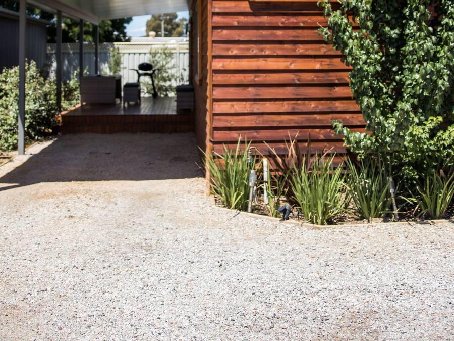 Entrada al alojamiento