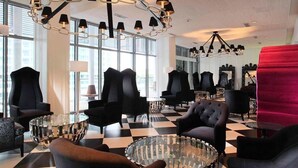 Sitteområde i lobbyen