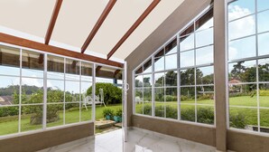 Villa – deluxe, 3 soverom, fjellutsikt | Hageutsikt