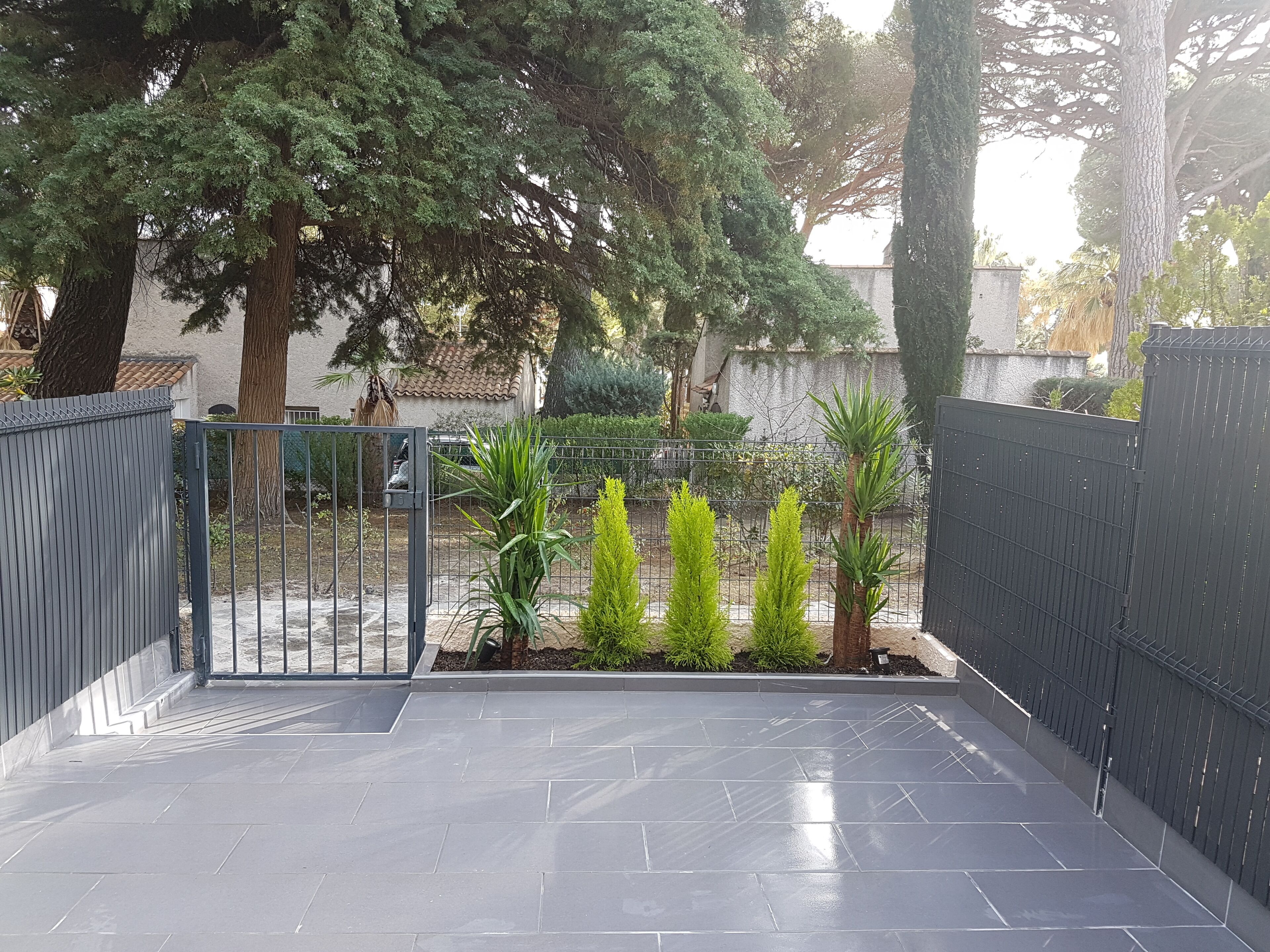 Enceinte de l’hébergement