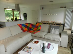 TV, fireplace, DVD player - Villa with panoramic views of Lake Como  (Calozzo)