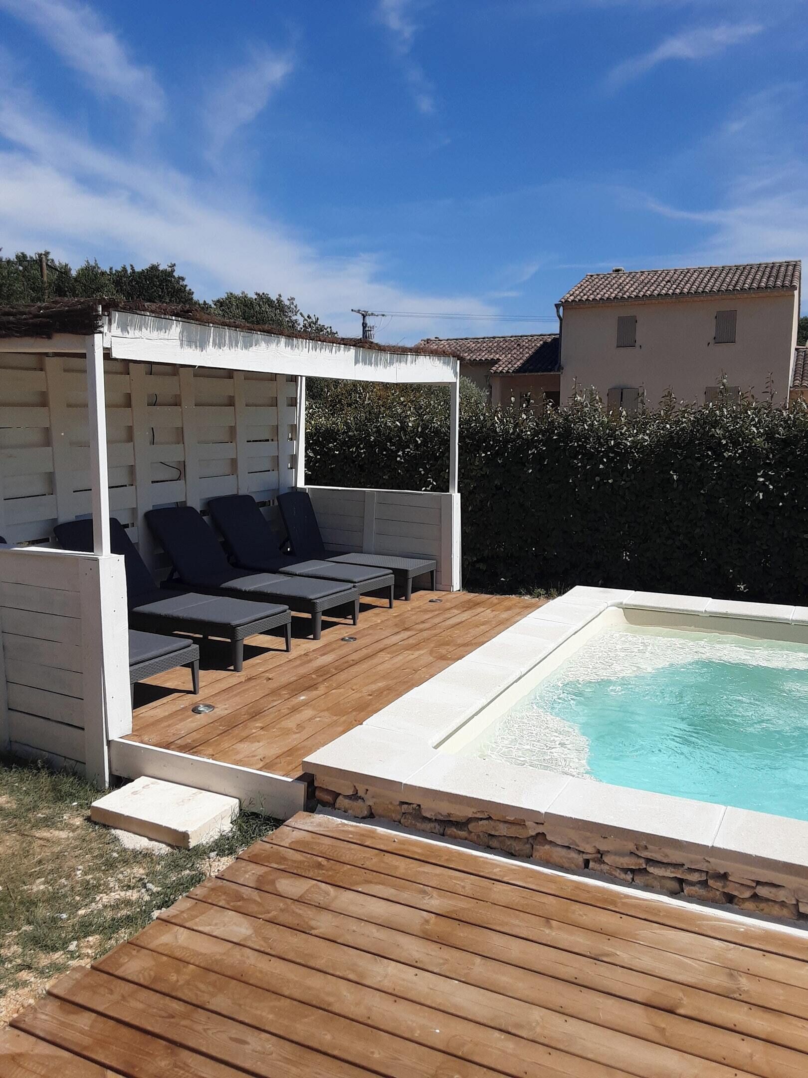 Piscine chauffée