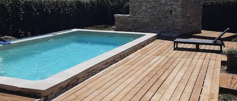 Opvarmet pool