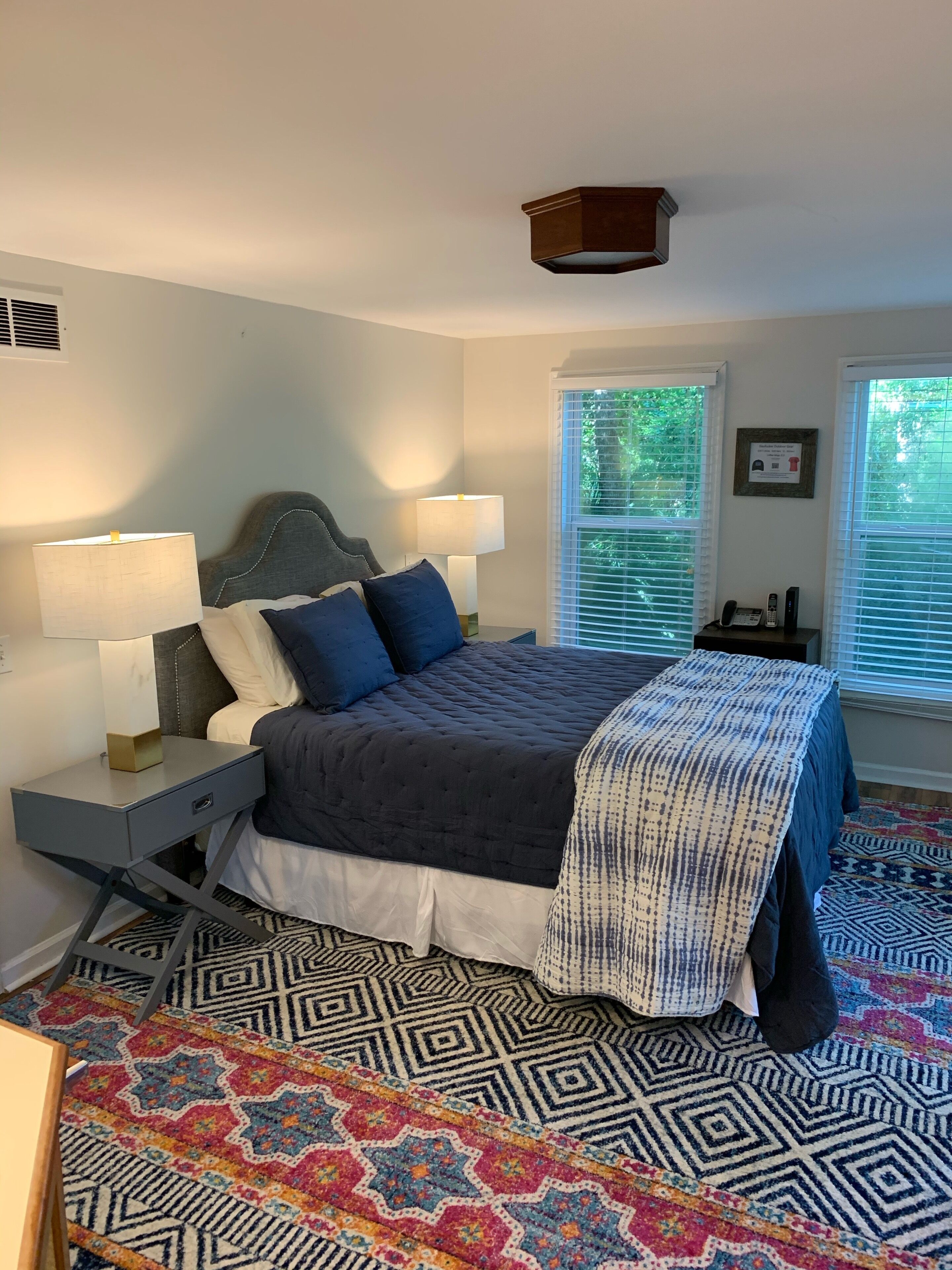 2 chambres, fer et planche à repasser, Wi-Fi gratuit, draps fournis