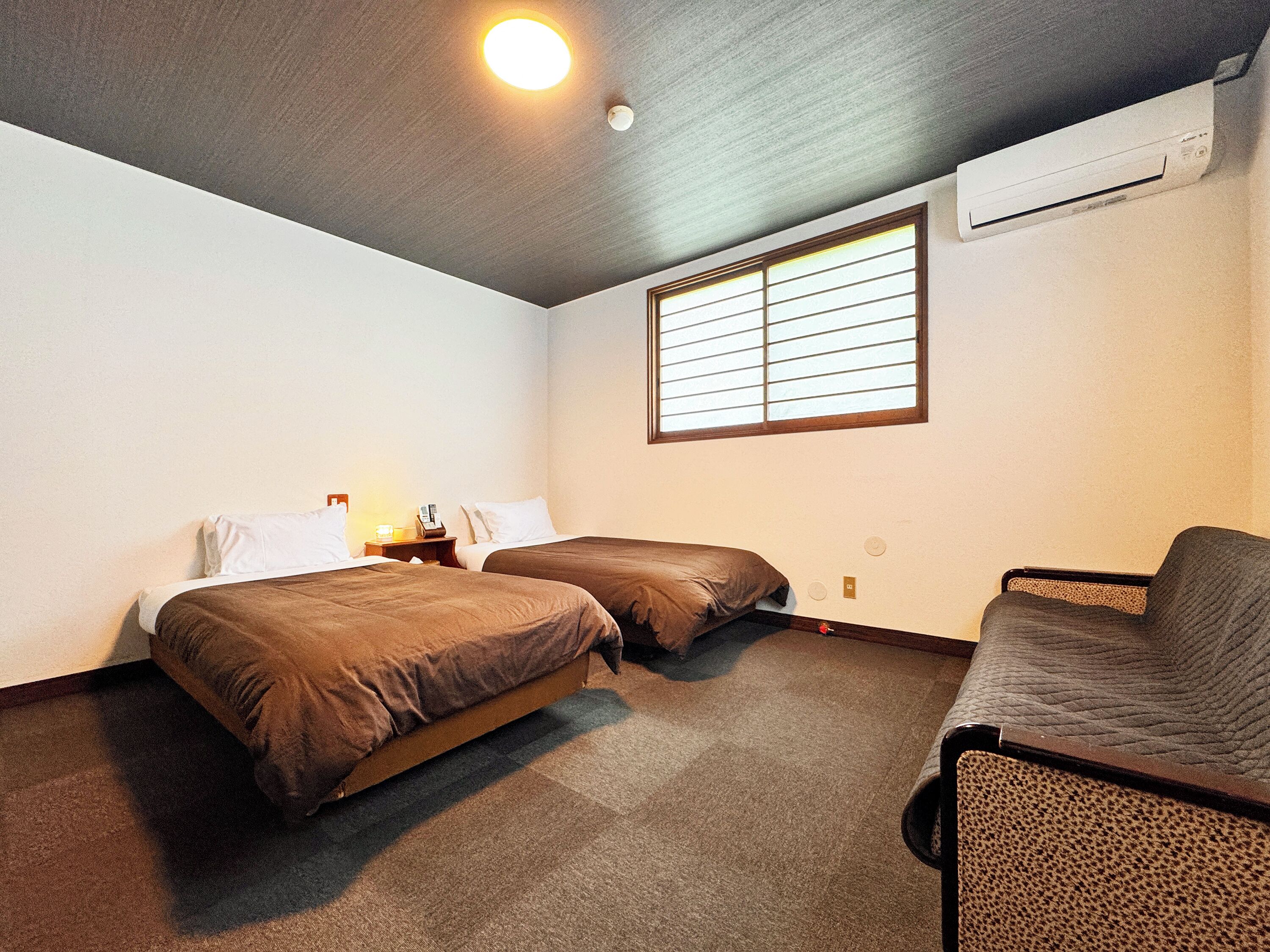 Chambre avec lits jumeaux, non-fumeur, salle de bains privée