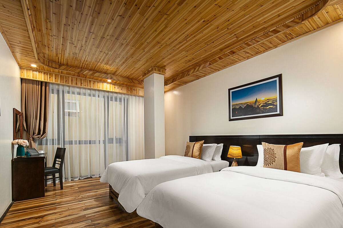 Superior Twin Room, 1 Bedroom | 1 bilik tidur, cadar kapas Mesir, peralatan tempat tidur premium