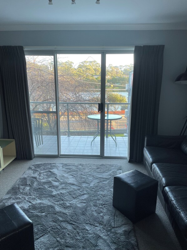 Televisión LCD, reproductor de DVD y libros