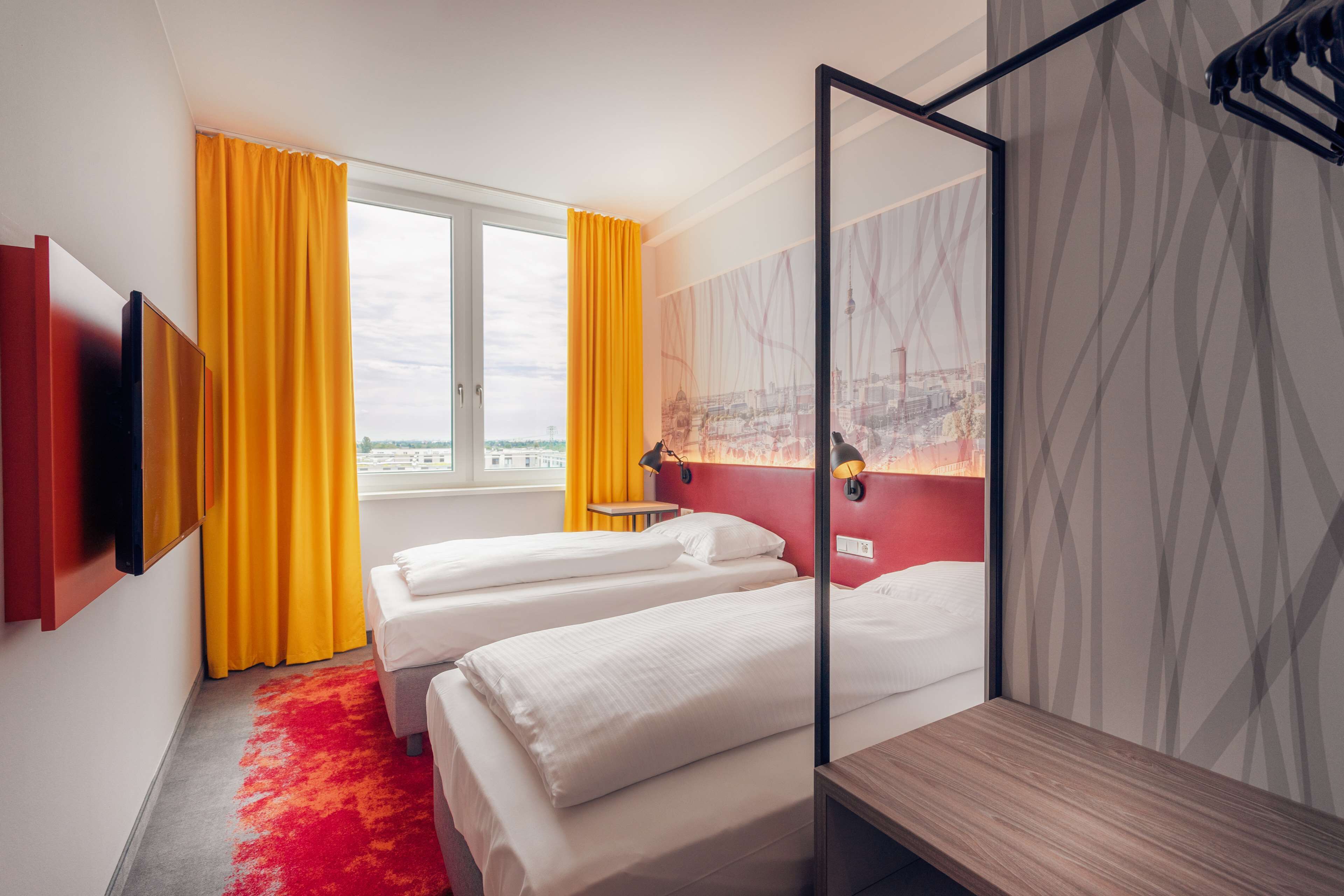 hypo-allergenic bedding, blackout curtains, soundproofing