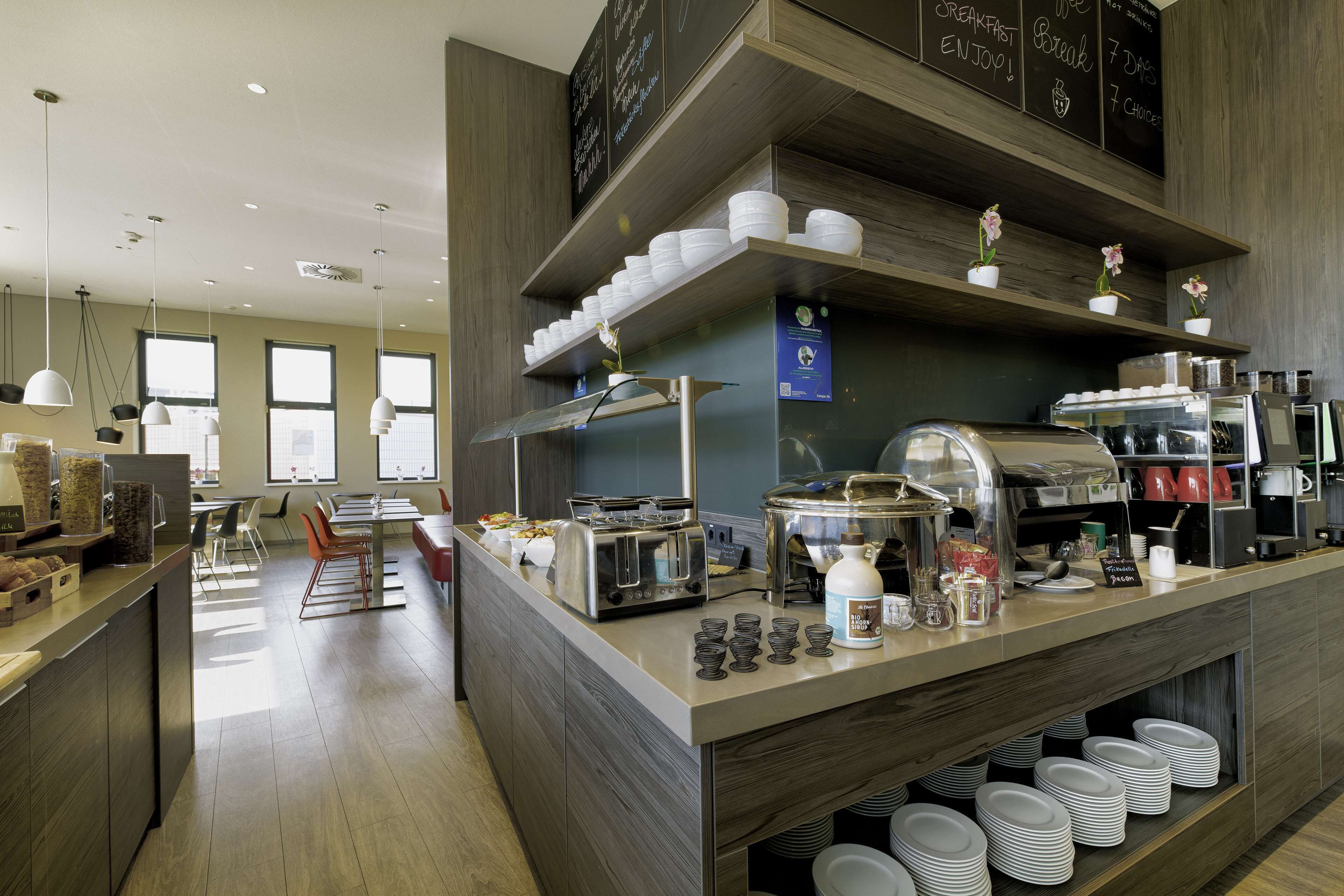 daily buffet breakfast (eur 14 per person)