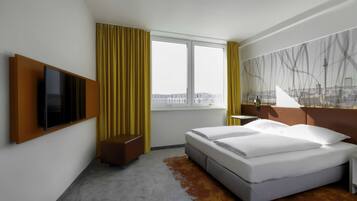 Standardzimmer, 1 King-Bett | Allergikerbettwaren, Verdunkelungsvorhänge, schallisolierte Zimmer