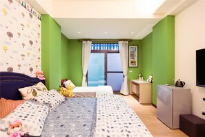 Chambre Triple Confort, plusieurs lits (K101) | Vue de la chambre