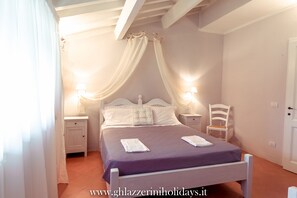 2 slaapkamers, een strijkplank/strijkijzer, wifi, beddengoed