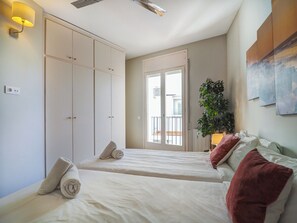 2 Schlafzimmer, Bügeleisen/Bügelbrett, kostenloses WLAN, Bettwäsche