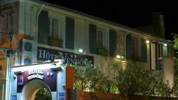 Front of property - evening/night