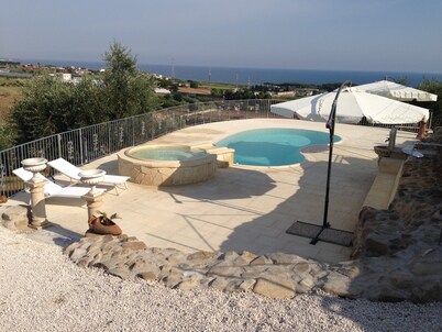 Nuraghe B Typical dwellings - studio apartment - Vista panorámica sul mare