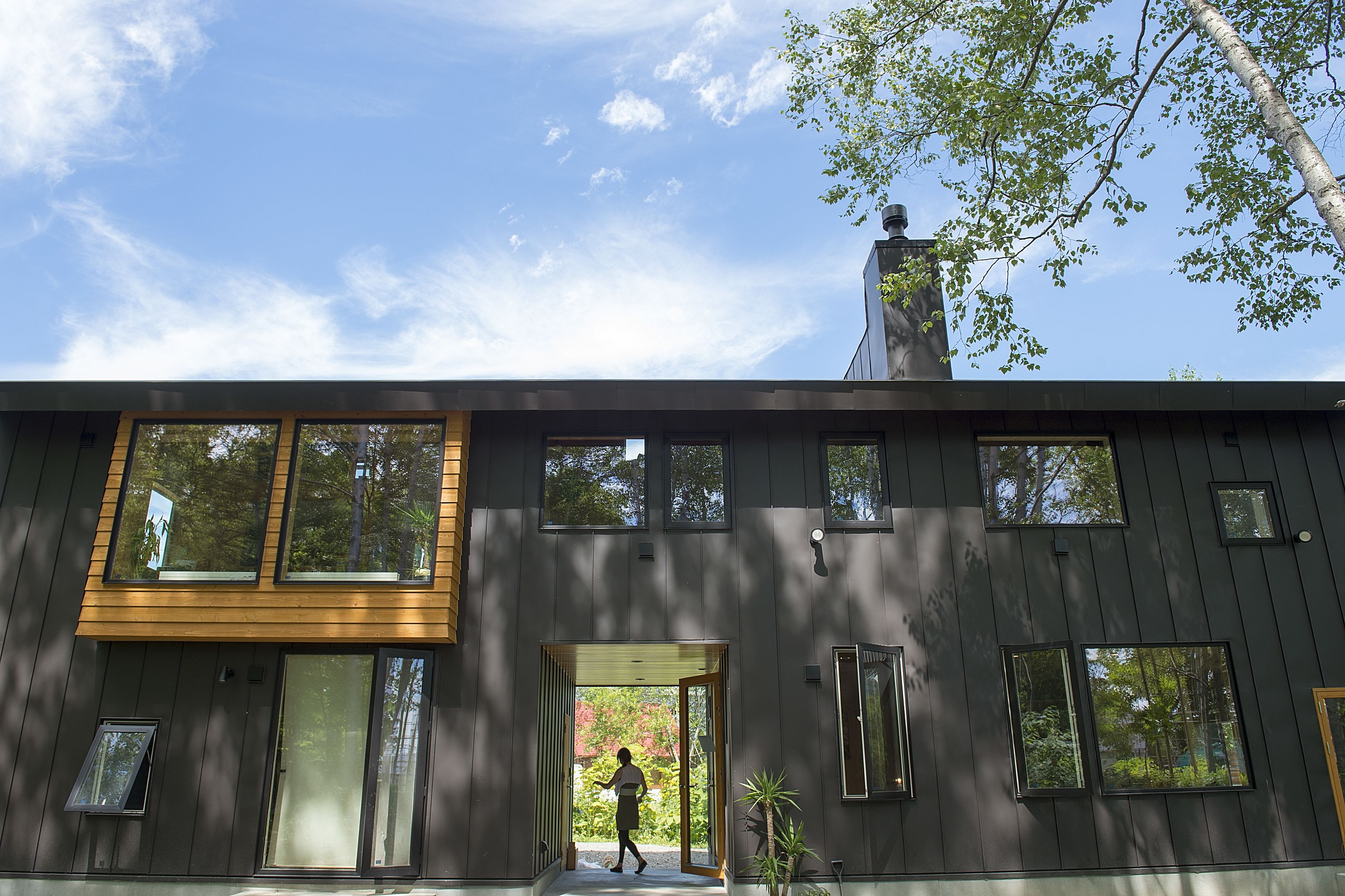 Facciata della struttura