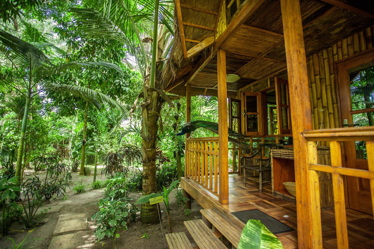 Standaard bungalow, 1 queensize bed, tuin | 1 slaapkamer, Select Comfort-bedden, een minibar
