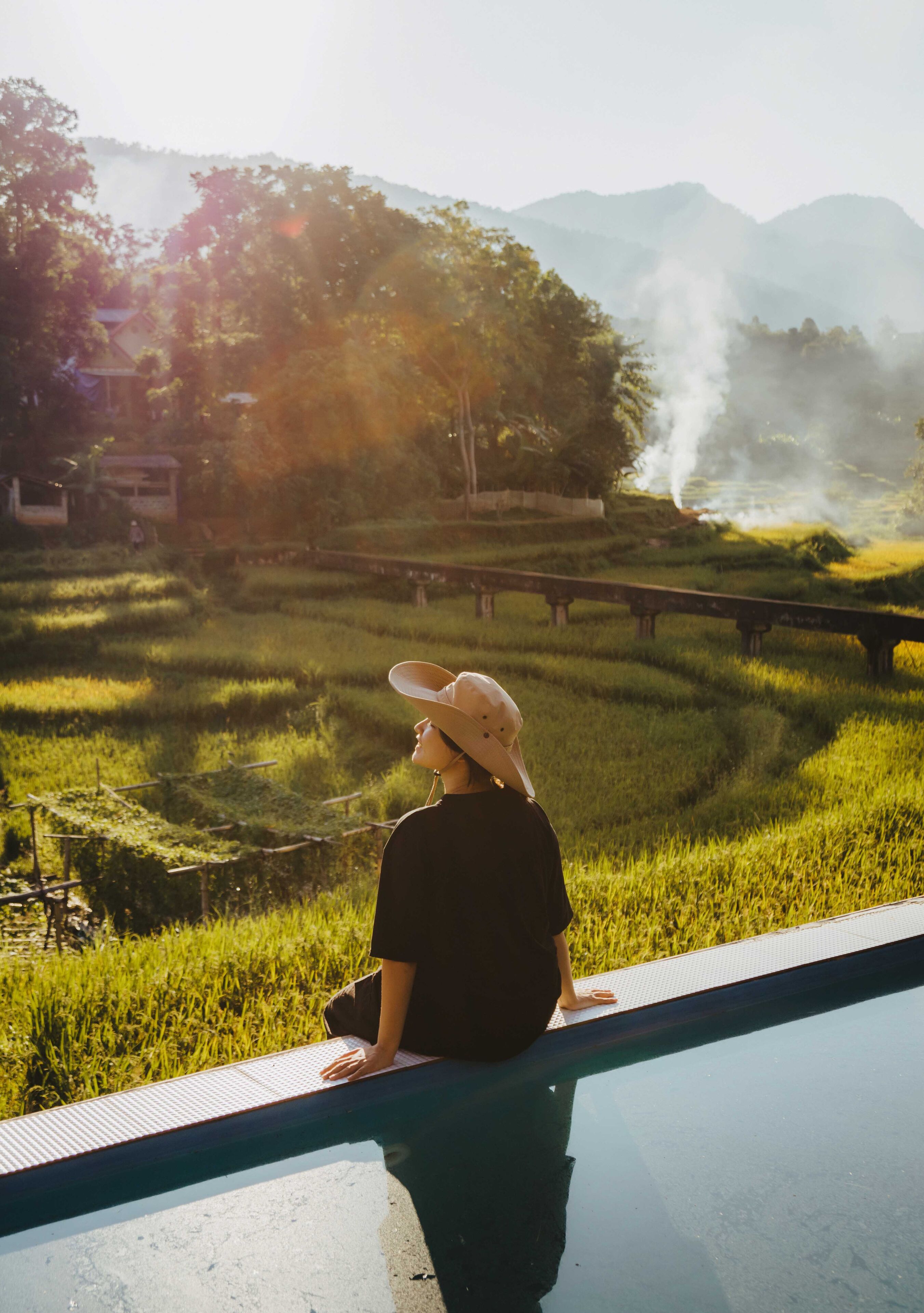 Näkymä majoituspaikasta