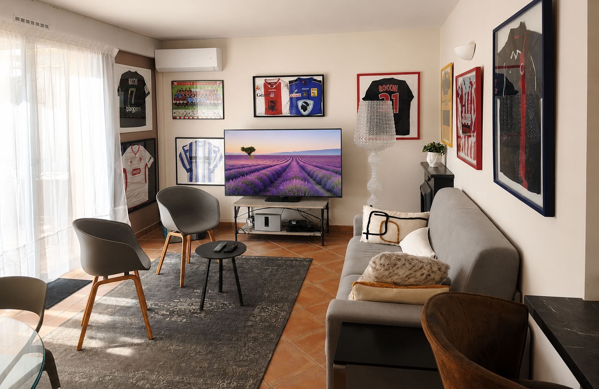  Appartement Premium Collection Confort 3 Pieces 4 Personnes, Climatise | Living area | Flat-screen TV