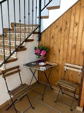 Interior entrance