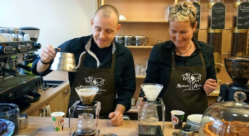 Double room with separate kitchen - Holiday apartment Roasterei Arabica