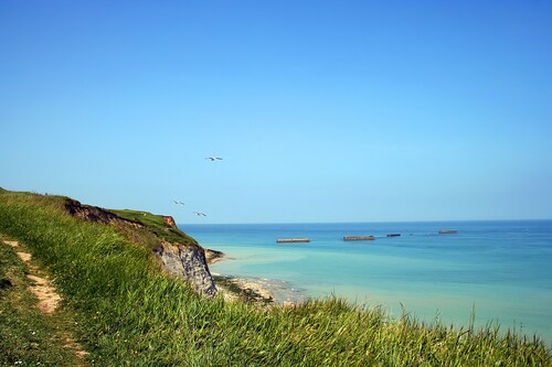 Nouveau Vue mer 4*  Port en Bessin plages du Débarquement Normandie Calvados    