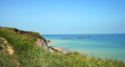 Nouveau Vue mer 4*  Port en Bessin plages du Débarquement Normandie Calvados
