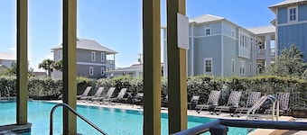 Seagrove Beach- Summers Edge Home !! Stappen naar Seagrove Beach & Pool, 10 personen