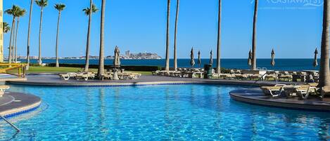 Una piscina climatizada