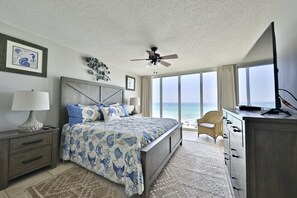 3 bedrooms, iron/ironing board, Internet, bed sheets - 3BR/3BA Long Beach-1, 4th Floor All BR on the Water! Beach Chairs Included! (Panama City Beach)
