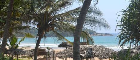 Blick von der Unterkunft