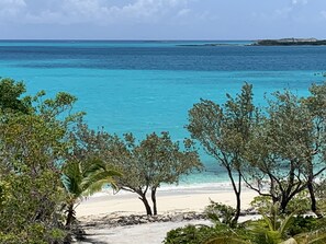 On the beach, sun loungers, beach towels - Paradise! Private Beachfront Home w/ Pool & Beach WiFi!  

 (George Town)