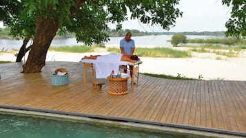 Masajes con piedras calientes, masajes de tejido profundo, masajes