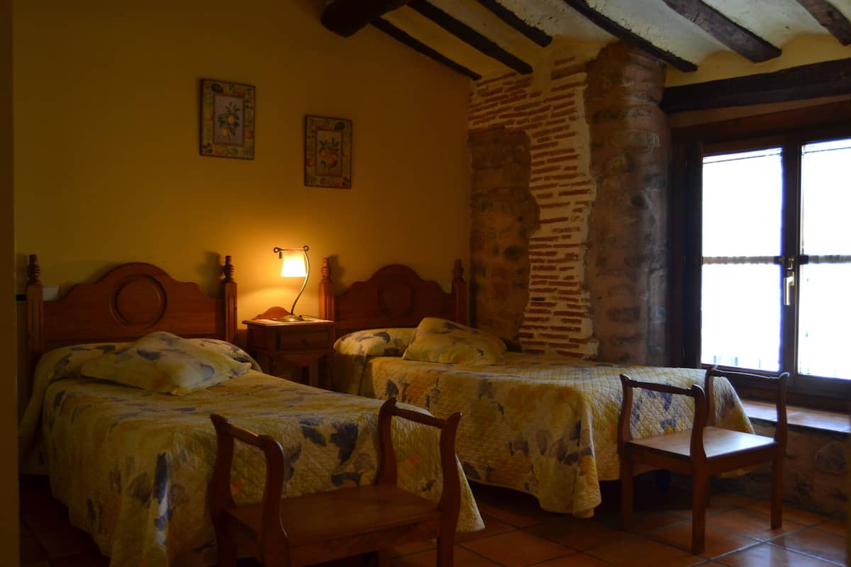 Chambre avec lits jumeaux