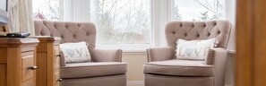 Deluxe-Doppelzimmer, 1 King-Bett | Wohnbereich