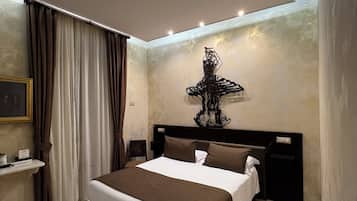 Familie suite | 2 slaapkamers, luxe beddengoed, donzen dekbedden, pillowtop-bedden