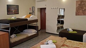 Quarto família, vista para a cidade