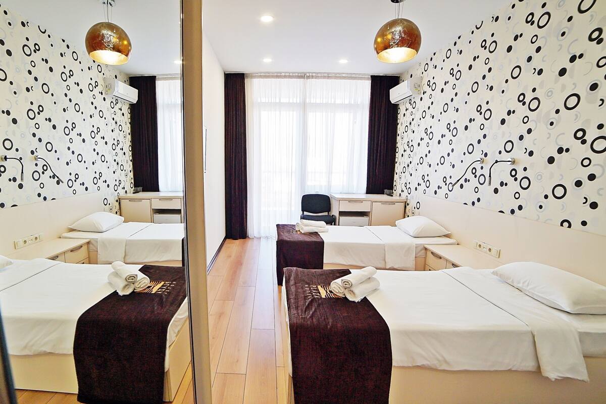 Standard Double or Twin Room, 2 Single Beds | Desk, blackout curtains, soundproofing, free rollaway beds