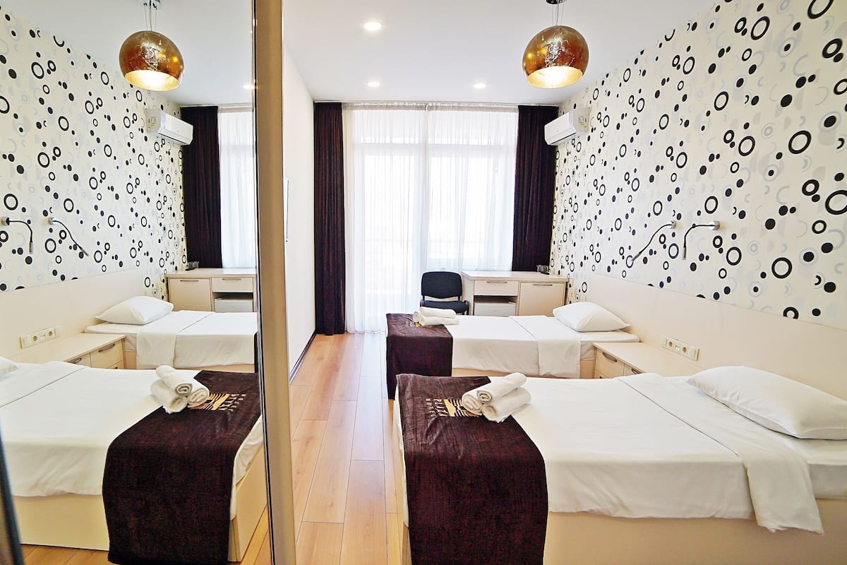 Standard Double or Twin Room, 2 Twin Beds | Desk, blackout drapes, soundproofing, free rollaway beds