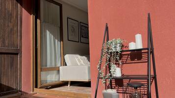 Appartement, privébadkamer (2 Habitaciones) | Terras